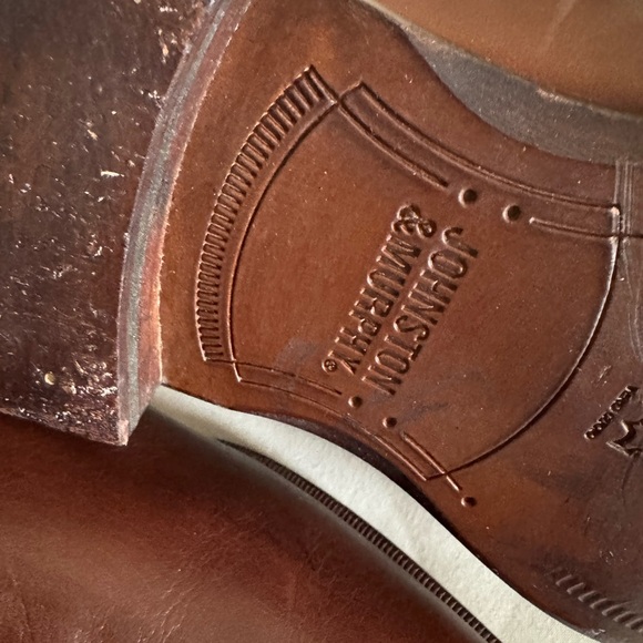Johnston & Murphy Rich Brown Leather Boots